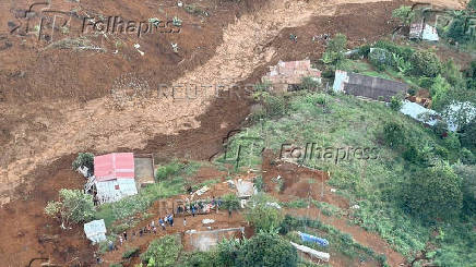 Landslide in Bello, Antioquia