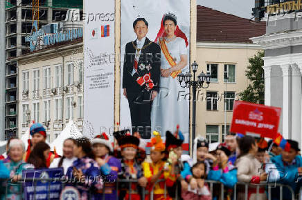 Japan's Emperor Naruhito and Empress Masako visit Mongolia