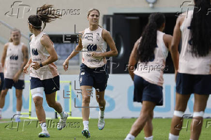 Entrenamiento selección española femenina de fútbol