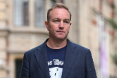 Former trader Tom Hayes and Carlo Palombo appear at the Supreme Court, in London