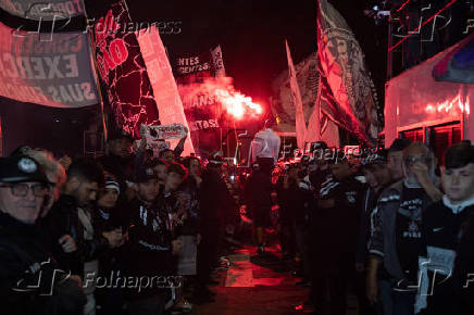 Protesto Torcida do Corinthians