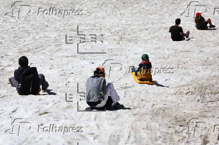 Climate change affects Zugspitze, Germany’s largest glacier