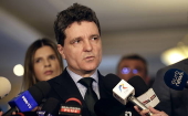 Runoff candidate Nicusor Dan attends Romanian Business Leaders summit