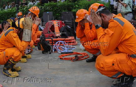 India Nationwide civil defence drill in New Delhi