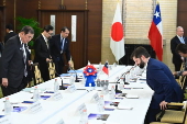 Japan-Chile summit meeting in Tokyo