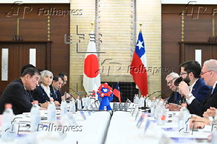 Japan-Chile summit meeting in Tokyo