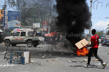 Protest against gang-related violence in Port-au-Prince