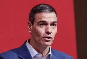 Spain's Prime Minister Sanchez attends Socialist International meeting in Istanbul