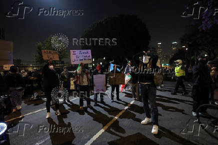 Protests against immigration sweeps continue, in Los Angeles