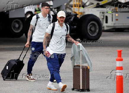 Club World Cup - Inter Milan arrive in Los Angeles ahead of Club World Cup