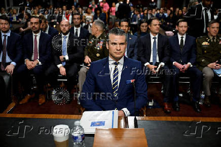 Pentagon leaders appear before Senate Armed Services Committee