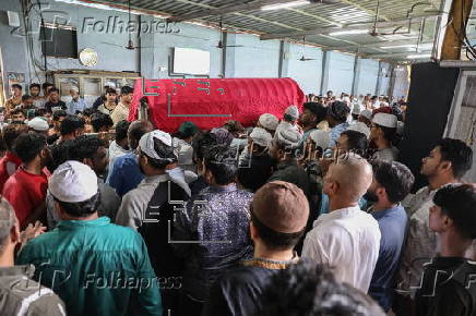 Funeral in Mumbai after Air India plane crash