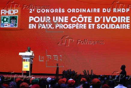 Ivorian presidential party congress in Abidjan