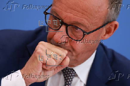 German chancellor's annual summer press conference in Berlin