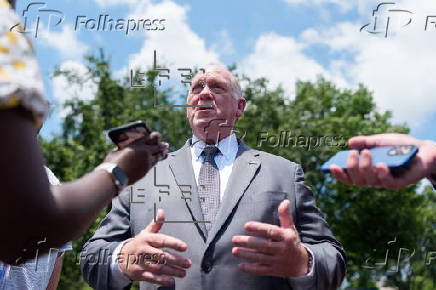 ICE Director Homan speaks to reporters outside White House