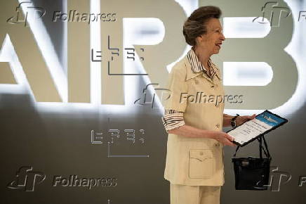 Britain's Princess Anne visits Singapore