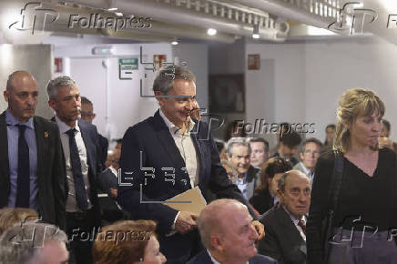 El expresidente del Gobierno José Luis Rodríguez Zapatero presenta su libro