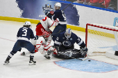 NCAA Hockey: Frozen Four-Semifinals-Game Two-Boston University vs Penn State