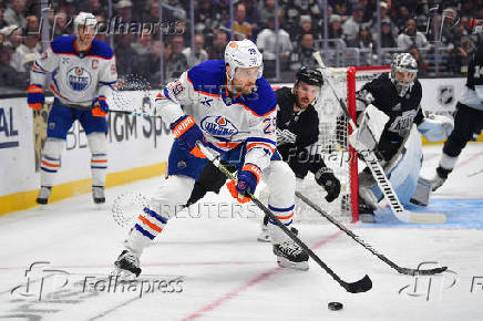 NHL: Stanley Cup Playoffs-Edmonton Oilers at Los Angeles Kings