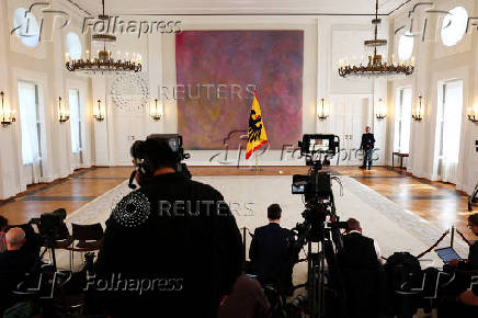 Merz fails to be elected chancellor by the German parliament after the first voting round, in Berlin