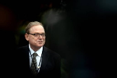 US National Economic Council director Hassett addresses the media in Washington