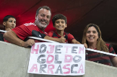 Partida entre Flamengo x Fortaleza pelo Campeonato Brasileiro no Maracanã.