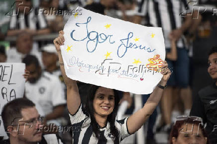 Partida entre Botafogo x Ceará no Nilton Santos.