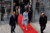 Japan's Princess Kako visits Brazil
