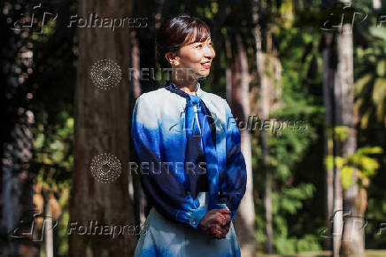 Japan's Princess Kako visits Botanical Garden (Jardim Botanico), in Rio de Janeiro