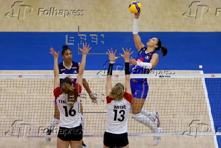 FIVB Volleyball Women's Nations League - France vs Germany
