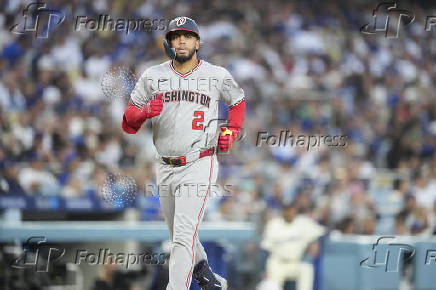 MLB: Washington Nationals at Los Angeles Dodgers