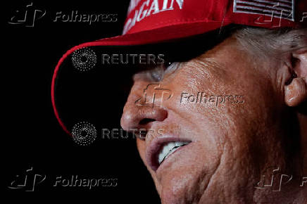 U.S. President Donald Trump's arrival at Joint Base Andrews  following a visit to Iowa
