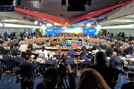 Reunião de Cúpula do BRICS no Rio de Janeiro.