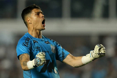 Santos e Flamengo na Vila Belmiro, em São Paulo, pelo Brasileirão 2025