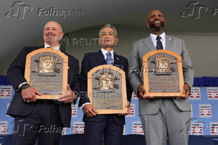 MLB: Hall of Fame-Induction Ceremony
