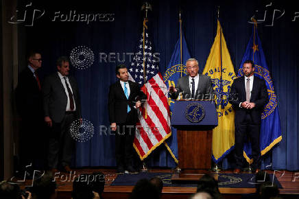 Conference to announce actions on the opioid 7-OH compound at the Department of Health and Human Services in Washington