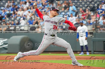 MLB: Washington Nationals at Kansas City Royals