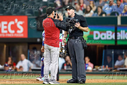 MLB: Arizona Diamondbacks at Texas Rangers