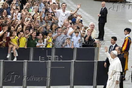 Pope Leo XIV holds weekly general audience in Vatican City