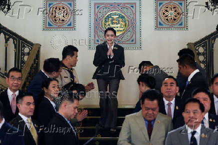 Thai Constitutional Court removes PM Shinawatra from office, in Bangkok