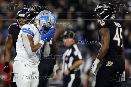 NFL: Detroit Lions at Baltimore Ravens