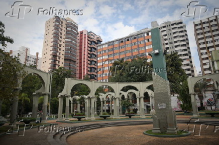 Praça dos Estudantes em São Caetano do Sul/SP