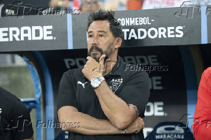 Partida entre Flamengo x LDU (EQU) no Maracanã.