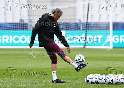 Coupe de France - Final - Paris St Germain Training