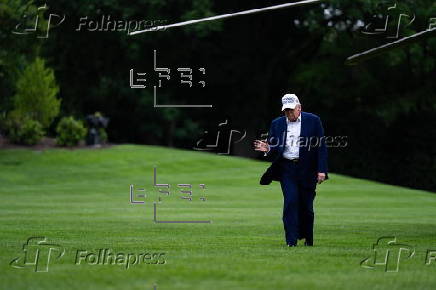 US President Donald Trump Returns to the White House on Memorial Day Weekend