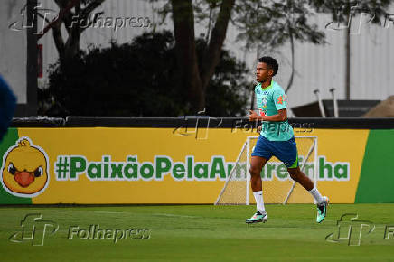 Treino Seleção Brasileira de futebol