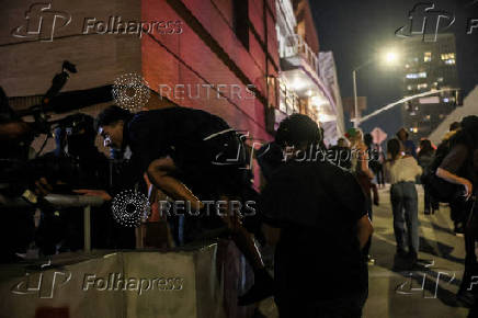 Protests against federal immigration sweeps continue, in Los Angeles