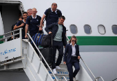 Club World Cup - Inter Milan arrive in Los Angeles ahead of Club World Cup