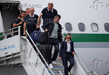 Club World Cup - Inter Milan arrive in Los Angeles ahead of Club World Cup
