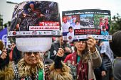 Ato contra o Genocídio Palestino - Praça  Roosevelt - SP